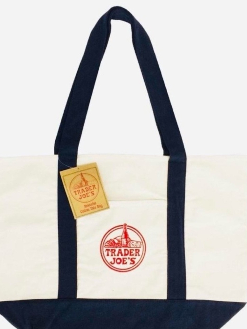 Trader Joe's Canvas Tote Bag